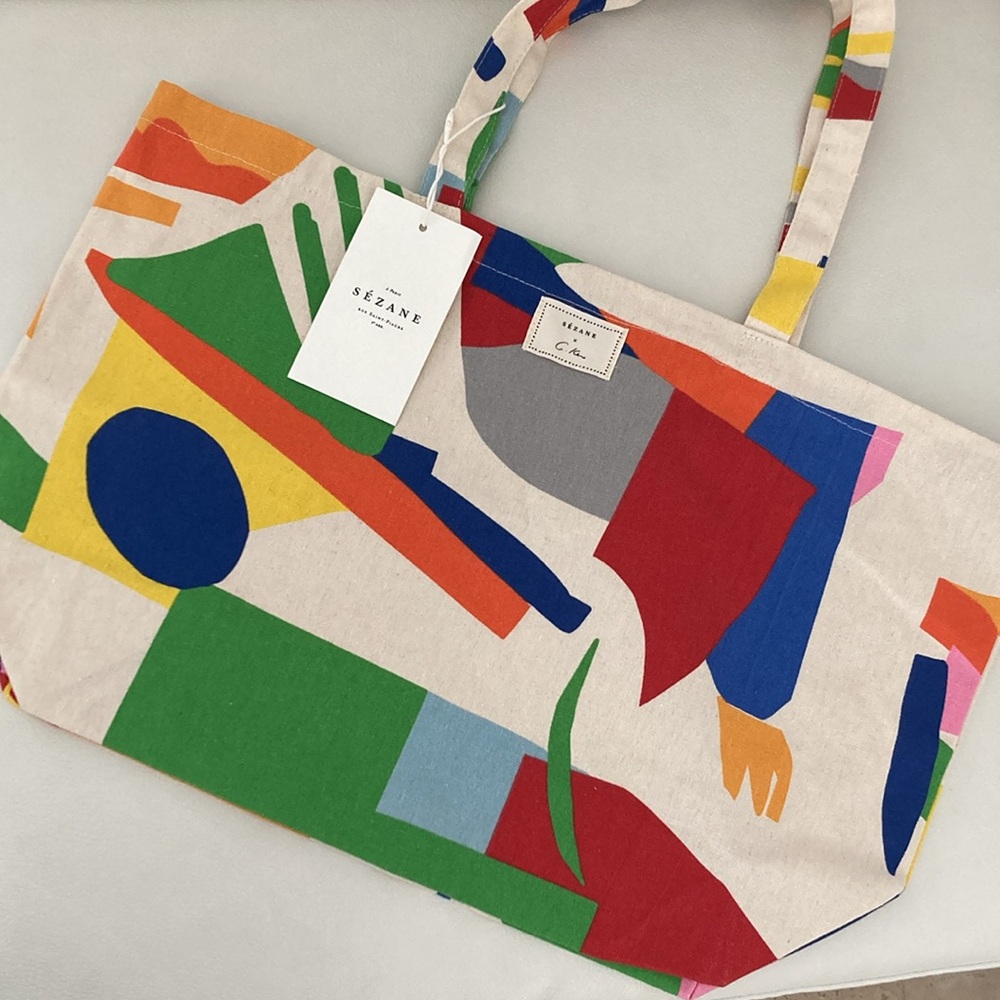 New Sezane Tote Bag - Picture 2 of 4